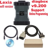 Lexia3 Diagbox V9.200 lexia 3 VCI support usb WIFI online coding For Citren Peugeot obd2 scanner cable auto Car Diagnostics Tool