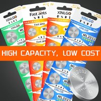 Rechargeable 3V Lithium Battery ML1220 ML1225 ML2032 ML2430 Coin Cell For Car Key Remote Replacement for CR1220 CR1225 CR2032
