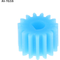 10Pcs 2025 New Inner Diameter 3mm 4mm D Type Plastic Gears 15 Teeth 0.5 Module Fit Motor Cutting Edge Shaft DIY Parts J043