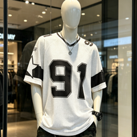Summer Refreshing Mesh Jersey T-Shirt with 23 Digital Print Short Sleeved Sexy Versatile Street Wear Women Top Family Kids Tees