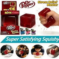 Needoh Nice, sensory decompression cube, anxiety and concentration tool, desktop sensory cube and extrusion toy, surprise box.