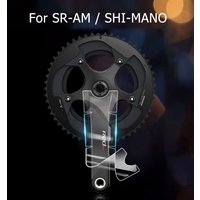 Bicycle Crank Protector Stickers Decals Road Bike Adhesive TPH Film For SRAM For SHIMAN0 Cycling Crankset Protector Stickers