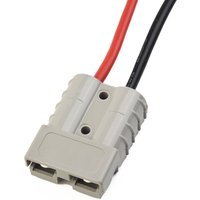 12AWG 50A Battery Connection Cable with M8 Red Black Jacket and Ring Terminal for Industrial Battery Boxes and Solar Kits