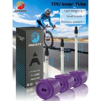 AliExpress NONE Ultralight Bike Inner Tube 700C 23 25 28 32 Road Bicycle TPU Tire 45/65/85mm Length French Valve Super Light Tube
