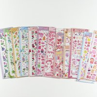 Korean Laser Cute Cartoon Cat Dog Bear Chicken Stickers Handbook Diary Planner Scrapbook Star Photo Card Diy Decorative Stickers