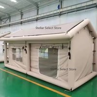Manufacturer's Inflatable House Air Tent Large Family UV-Resistant Waterproof Camping Tent with Insect Repellent