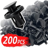 Car Bumper Retainer Clips 10mm Plastic Door Panel Clip Fastener Rivet Screws Fasteners for Honda Accord Civic Acura TSX