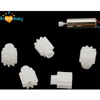9 Teeth 1mm Motor Gears Syma Motor Engine Cogwheel Gear For X5HW X5SW X5C X5SC RC Quadcopter Helicopter Drone Part 5pcs