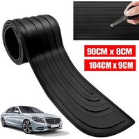 Universal Rear Bumper Guard - Car Trunk Door Sill Plate Protector, PVC Rubber Protector Strip for Bumper Reinforcement