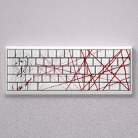 98 Keys Yuzuriha Inori Keycaps Side Print PBT Dye Sublimation Cherry Height Anime Backlight for Mechanical Keyboard AULA F75 PC