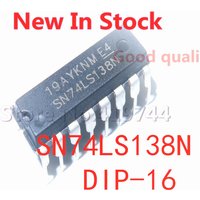5PCS/LOT SN74LS138N HD74LS138P 74LS138 DIP-16 Decoder Reworker In Stock NEW Original IC