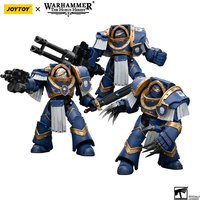 JOYTOY Warhammer 40k 1/18 Action Figures Anime 13.6cm Ultramarines Cataphractii Terminator Squad