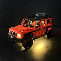 BYB LED Light Kit For 42177 set is suitable for G 500 PROFESSIVE Decorative Lamp Remote Control Not Include Building Blocks