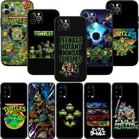 CJ100 TMNT Soft Shell Phone Case for Samsung Galaxy Note 10 20 S23 S24 S25 Ultra FE Plus Edge Lite A02S A35 A07 A17