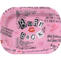 5.5*7inch Pink Style Metal Rolling Tray Smoking Accessory