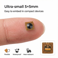 Programmable 5*5mm Micro FPC NFC RFID Tag Sticker Ntag213 1mm Reading Range for Access Control And Supply Chain Management