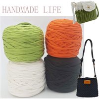 280g Crochet Yarn Soft & DurableT-Shirt Yarn for DIY Crochet Crafts Bags, Cushions, Dolls & Home Decor Projects