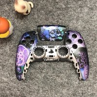 For Playstation 5 Controller Shell – Customized ZR Edition Peace Front Cover for DIY Gamepad Mod & Repair