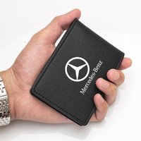 Car Driver License Bag Driving Documents Card holder For Mercedes benz E GLK CLS A W204 W213 W221 ML ABR Apple Tree Accessories