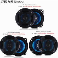2pcs 4/5/6.5 Inch Car Speakers 100W 150W 180W 3 Way Coaxial Horn Car Audio Music Stereo Full Range Frequency Auto Speaker