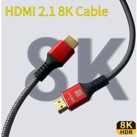 0.5M 1M 1.5M 2M 8K HDTV Cable for Xiaomi TV Box PS5 Ultra High Speed Compatible 8K@60Hz HDTV 2.1 Cable 48Gbps eARC Dolby Vision