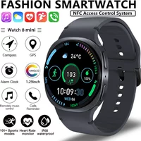 Men Women 2026 New DT Watch 8 mini Smart Watch GPS NFC AMOLED Memory Video Fitness Sports Tracker Health Waterproof Smartwatches