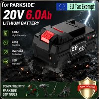 1/2/3/4er-Pack 20V 6Ah Ersatzakku für Parkside X 20V Team für Parkside PAP 20 B3/A3 PAPS 208 A1 Elektrowerkzeuge