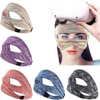 VR Eye Mask Cover for Meta Quest 3/Oculus Quest 2 Breathable Sweat Band Padding with Virtual Reality Headsets Accessories