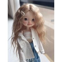 dolls in offers articulated dolls BJD doll 1/6 bailu K3 female doll special body blue bean resin toy
