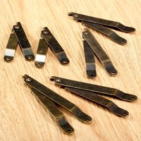 2pcs Antique Bronze Iron Lid Support Hinge w/screw Stay Box Furniture Accessories Display Cabinet 112mm/145mm/172mm Hardware