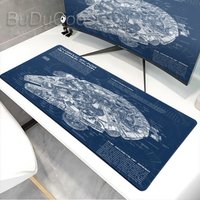 Mouse Pad Gaming Mousepad Rubber Star Wars Darth Vader Desk Mat Non-slip PC Laptop Gamer Keyboard Pad XL Carpet Desk Accessories