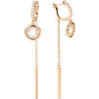 Real 14K Gold Jewelry Earring Women Fine Aros Mujer Oreja Pink Earrings for Women Orecchini 14 K Yellow Gold Bizuteria Jewelry