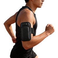 1PCS Cell Phone Holder Stand PU Hand Bag Mobile Phone Armband for IPhone Samsung Xiaomi with Wired Headphone Jack Running Bags