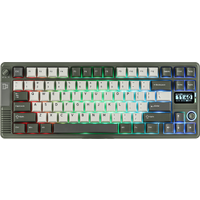 EPOMAKER RT85 75% ANSI US disposition joint filaire/BT/2.4Ghz clavier mécanique sans fil avec Joystick et écran bricolage 1000HZ polymérisation