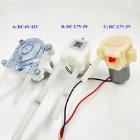 1PC Small DC 6V-12V Micro 500 Motor Peristaltic Pump/ DC 3.7V-5V 320/260 Motor Peristaltic Pump