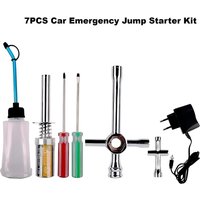 RC Nitro Engine Starter Tool Set with Glow Plug Igniter & Fuel Bottle for 1/8 1/10 Car, Redcat HPI HSP Upgrade Parts