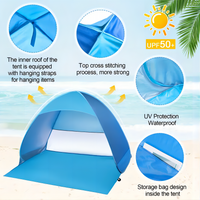 Camping Tent 2 Person, Waterproof Windproof Tent with Rainfly Easy Set up-Portable Dome Tents for Camping