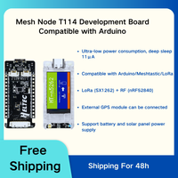 Heltec T114 V2 Meshtastic Tracker Nordic NRF52840 SX1262 GPS LoRaWAN LoRa Arduino Positionierung 863-928 MHz Entwicklungsboard Energiesparendes BLE