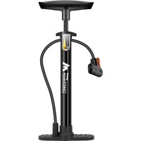 AliExpress Qiilu Multifunctional 160PSI Air Pump with 3-in-1 Nozzle for Easy Inflation Portable Manual Tire Air Pump for Bicycles and Cars