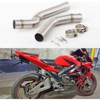 Motorcycle exhaust link pipe For Honda CBR600 CBR600RR F5 Exhaust Middle Link Pipe Escape 2005-2017 CBR600RR exhaust muffler