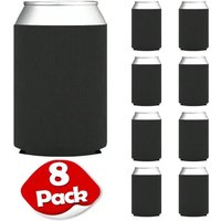 Leeseph 8Pack 300ml/10oz Beer Bottle Insulator Sleeves, Insulated Reusable Cup Covers for Cans and Bottles, Drink Cooler Sleeves