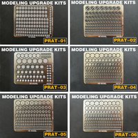 Model Metal Photo-Etched Parts Making Etching Sheet Pieces For Military Scene Science Fiction Handmade Tool Diorama Kit 1PCS