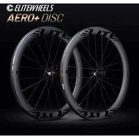 AliExpress ELITEWHEELS Latest AERO+ Road Wheelset 50T Ratchet System Ceramic Bearing Wing 20 Spoke 23mm inner Width Cruising Carbon Wheels