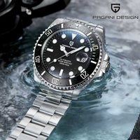 Pagani Design Top Luxury Brand 43MM Men's Watch Stainless Steel Sapphire Sports Automatic Mechanical Watch 100m Waterproof