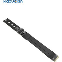 M.2 NVMe SSD Extension Cable Solid Drive Riser Card M.2 SSD PCI-Express 3.0 X4 M Key Extender for M.2 2230 2242 2260 2280 SSD