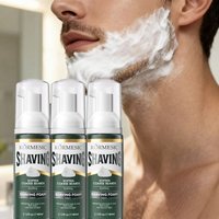 60Ml/Bottle Shaving Foam, Fragrant, Cleansing, Gentle and Dense, Softens Beard Hair, Cleanses the Skin, Has a Refreshing Texture, Is Non-Sticky, Easy to Rinse, and Leaves No Residue