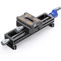 BAFANG 360° Macro Pinion Guide Rail SLR Camera Slide with Quick Mounting Plate Special Photography Tripod Accessories