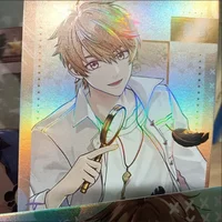 Anime Tears of Themis 4Pcs Laser Cards+1Pcs 3D Cards Photocard HD Printed Photo Card Decor Archive Card Postcard For Fans Gift