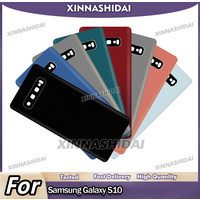 Tested For Samsung Galaxy S10 Battery Back Cover Glass Panel Rear Door Battery Housing Case Adhesive Replacement