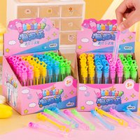 Colorful Mini Cute Bubble Tube for Kids Birthday Party Favors Wedding Gifts Souvenirs School Rewards Gifts Party Supplies